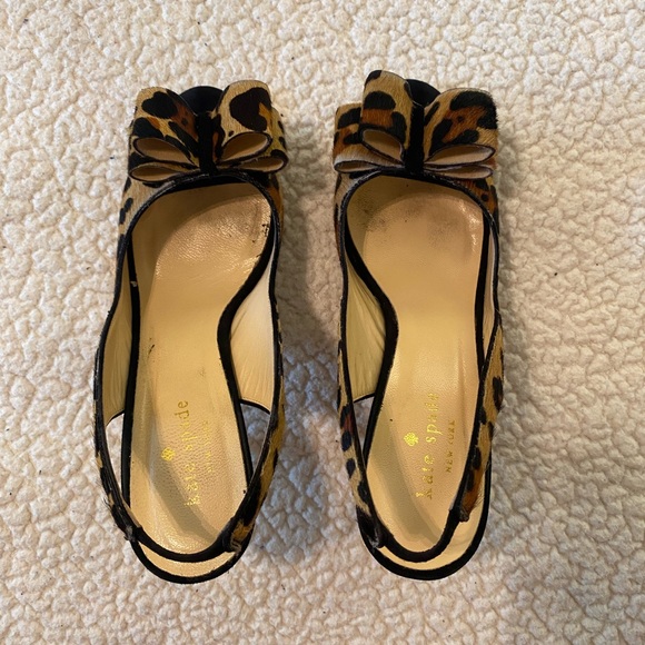 Kate Spade ‘Charm’ Slingback Leopard Pump - Size: 7 - Picture 4 of 7